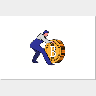 Copy of Give Me All the Bitcoin Posters and Art